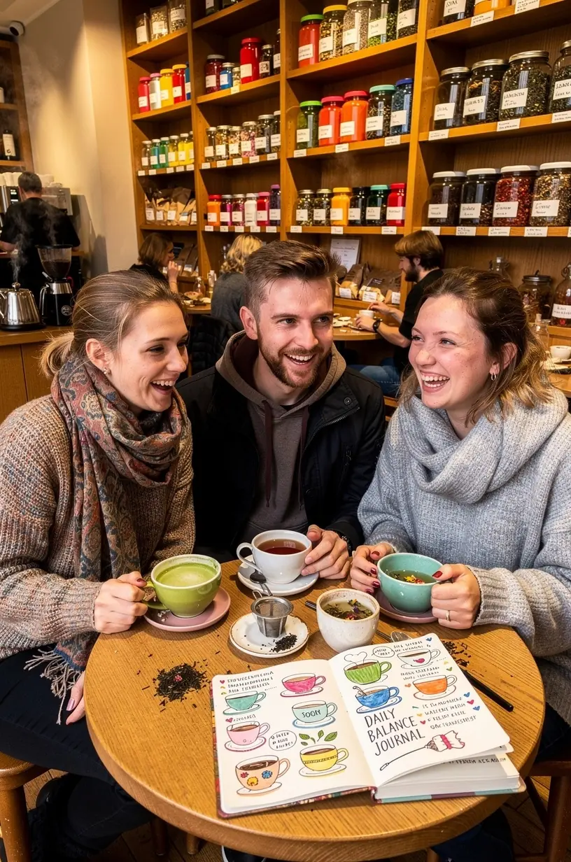 Šilta arbatos puodelio nuotrauka ant medinio stalo, simbolizuojanti ramybės rutiną.